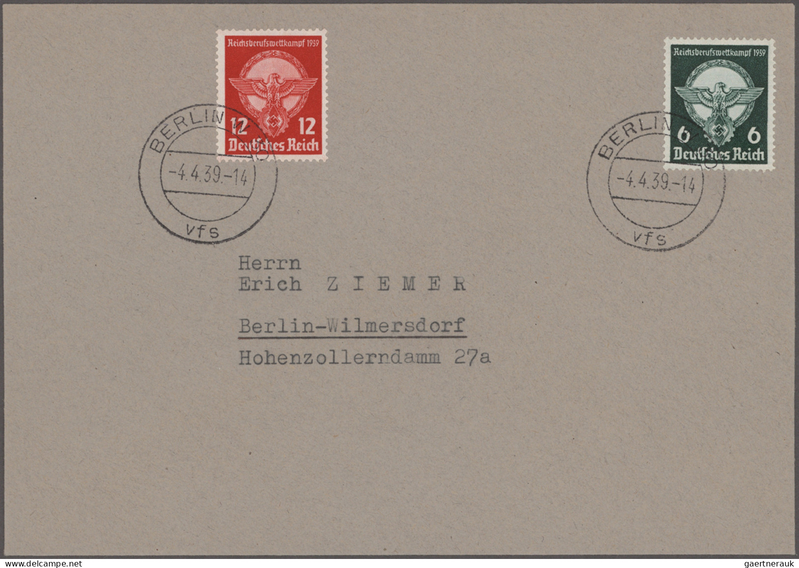 Deutsches Reich - 3. Reich: 1933/1944, Saubere Sammlung Von 31 Ersttagsbriefen M - Other & Unclassified