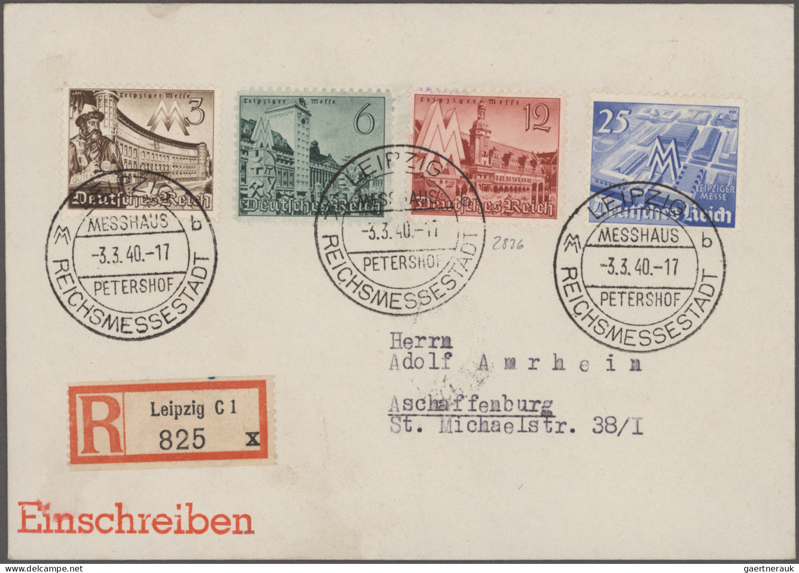 Deutsches Reich - 3. Reich: 1933/1944, saubere Sammlung von 31 Ersttagsbriefen m