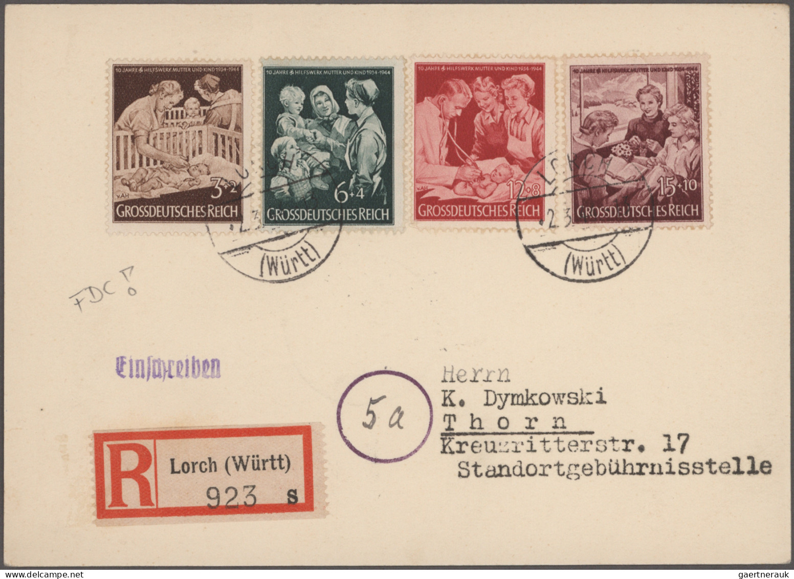 Deutsches Reich - 3. Reich: 1933/1944, saubere Sammlung von 31 Ersttagsbriefen m