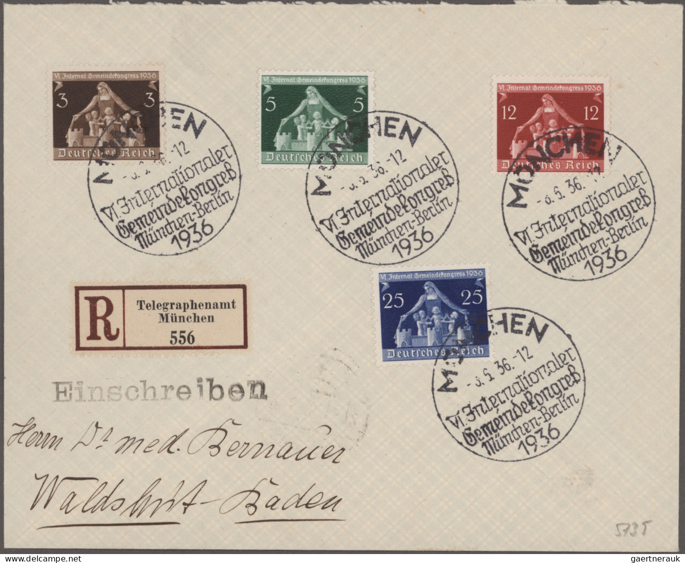 Deutsches Reich - 3. Reich: 1933/1944, saubere Sammlung von 31 Ersttagsbriefen m