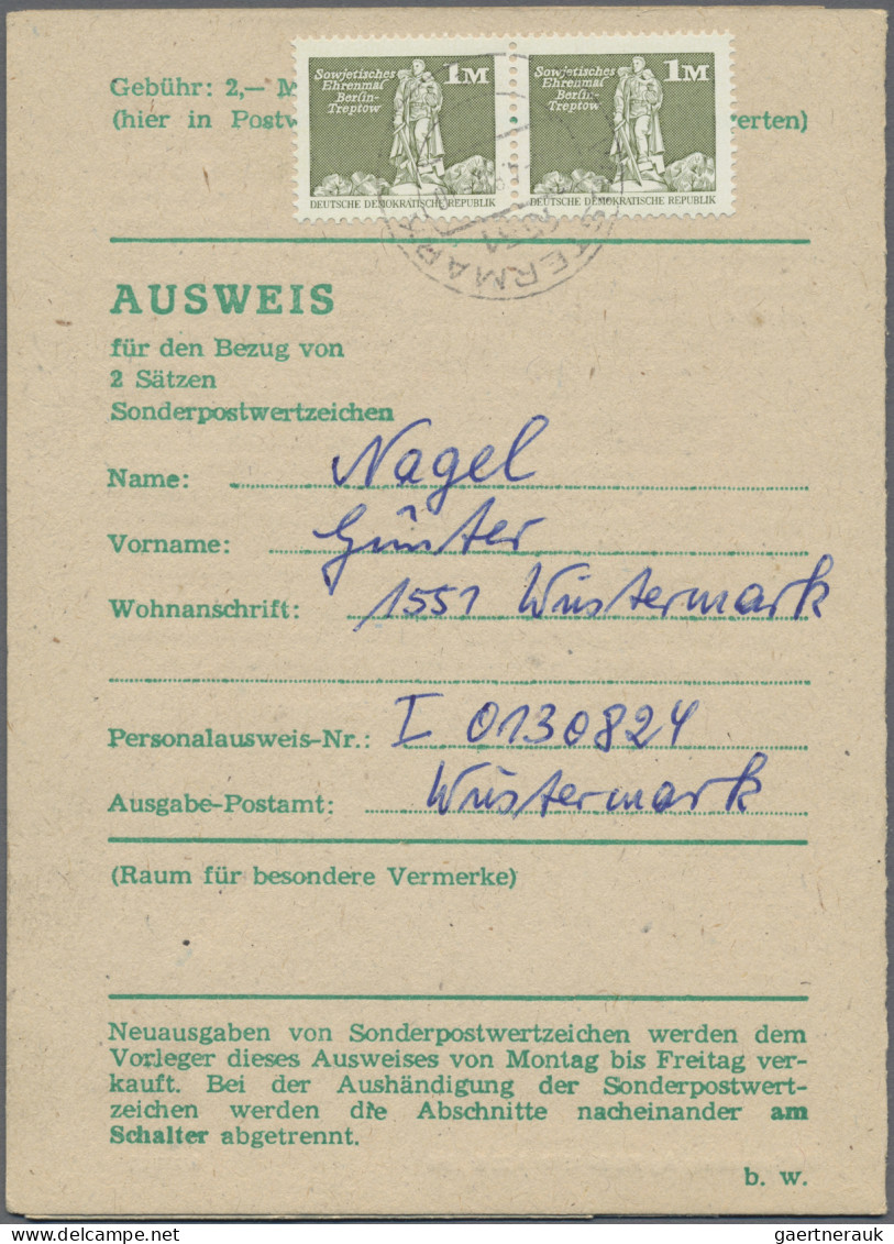 DDR: 1949/1990, Partie von ca. 121 Belegen, neben einfachem Material sind auch e