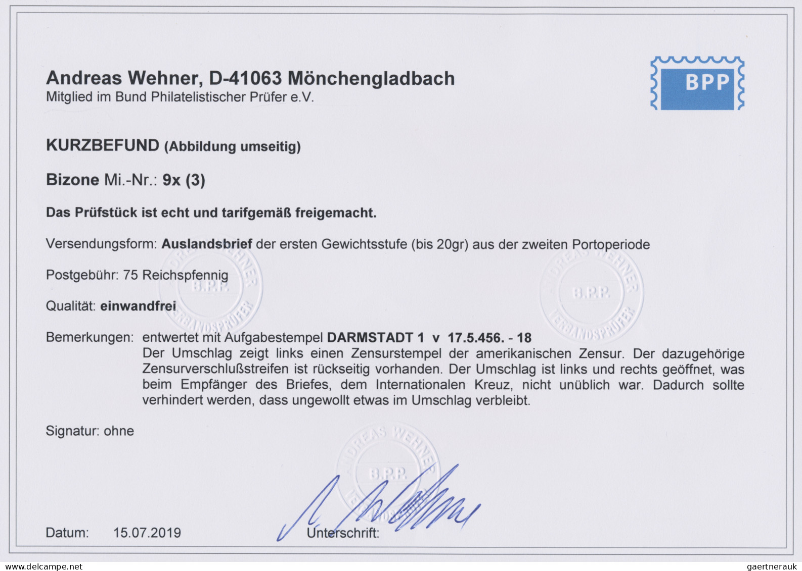 Bizone: 1945/1946, AM-Post, Partie Von 17 Briefen Und Karten, Meist Aus Dem Beda - Otros & Sin Clasificación