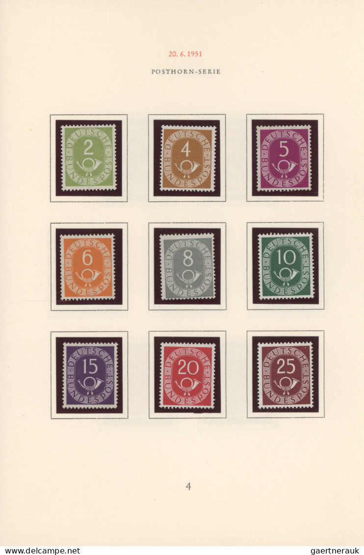 Nachlässe: 1949/76, umfassende und außergewöhnliche Sammlung BUNDESREPUBLIK MINI