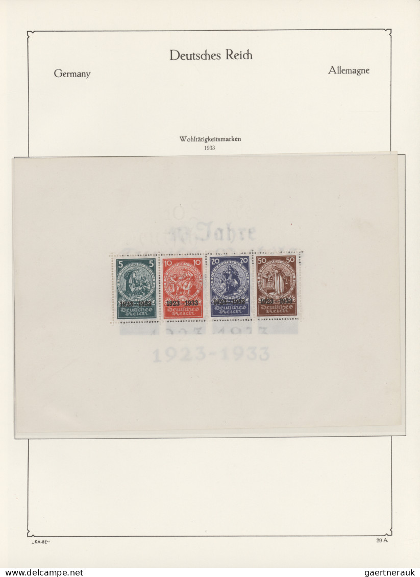 Nachlässe: 1872/1959, DEUTSCHES REICH U. GEBIETE, Posten Mit 5 Teilsammlungen Dt - Vrac (min 1000 Timbres)