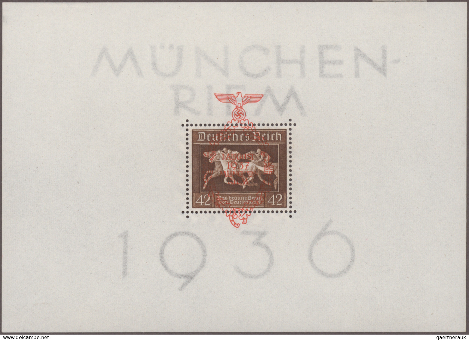 Nachlässe: 1872-ca. 1960 DEUTSCHLAND: Umfangreicher Posten Mit Tausenden Von Mar - Lots & Kiloware (mixtures) - Min. 1000 Stamps