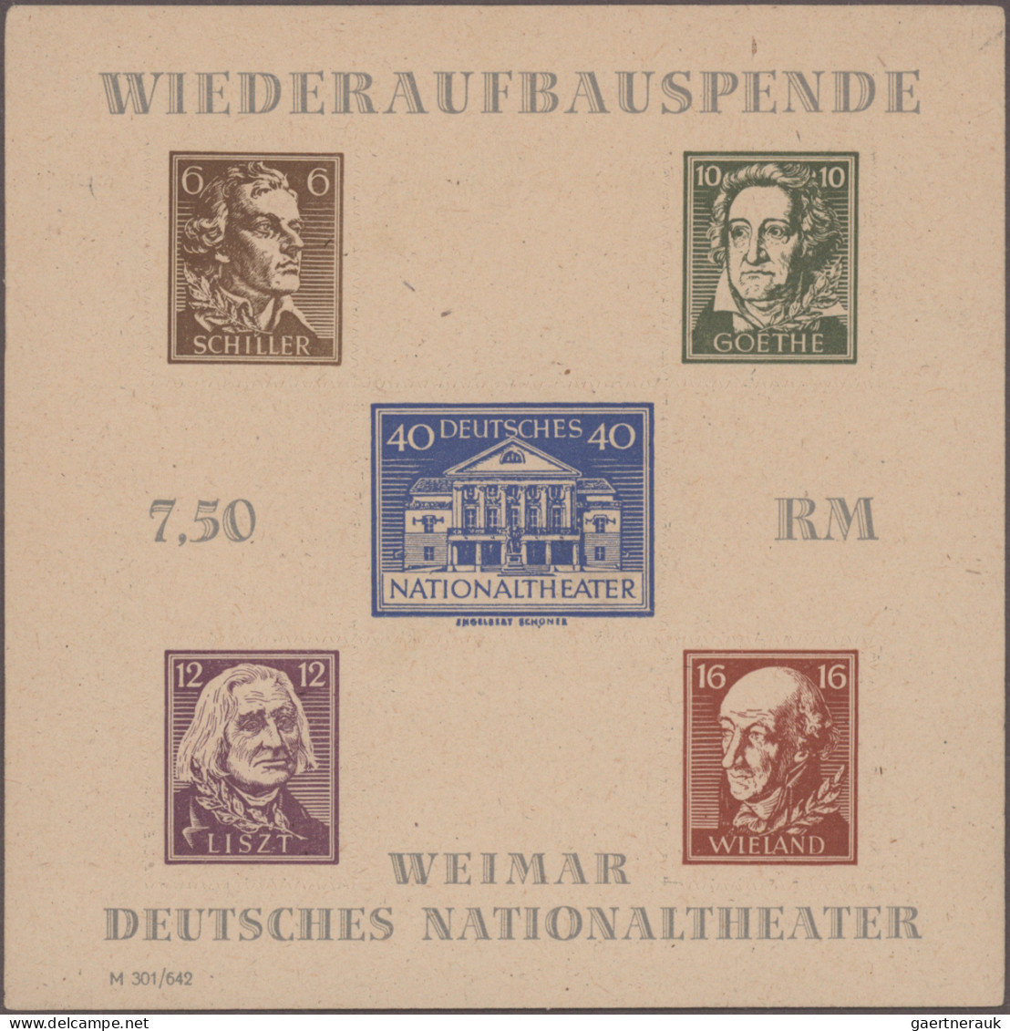 Nachlässe: 1872-ca. 1960 DEUTSCHLAND: Umfangreicher Posten mit tausenden von Mar