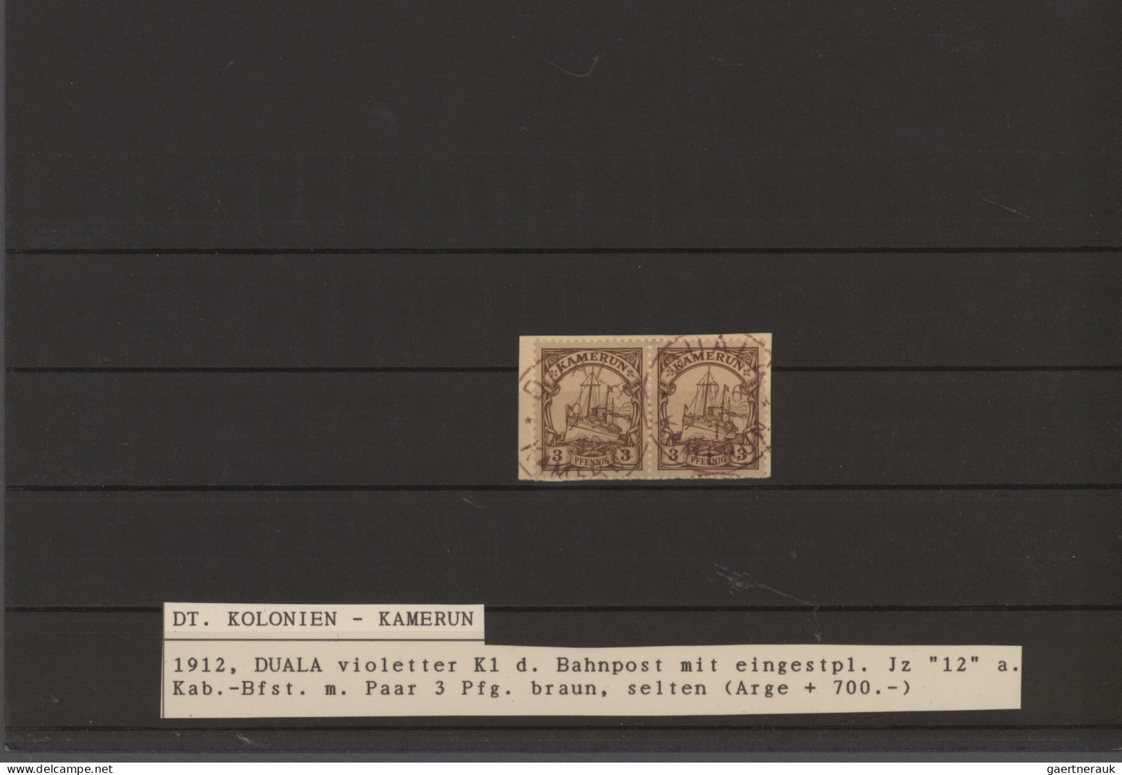 Nachlässe: 1884 ab, sehr interessanter Steckkartenposten mit fast nur Briefen un