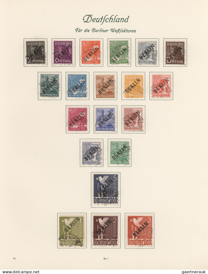Nachlässe: 1945/1975 Ca., Deutschland Nach 1945 Nachlass In Borek Alben Mit DDR - Lots & Kiloware (mixtures) - Min. 1000 Stamps