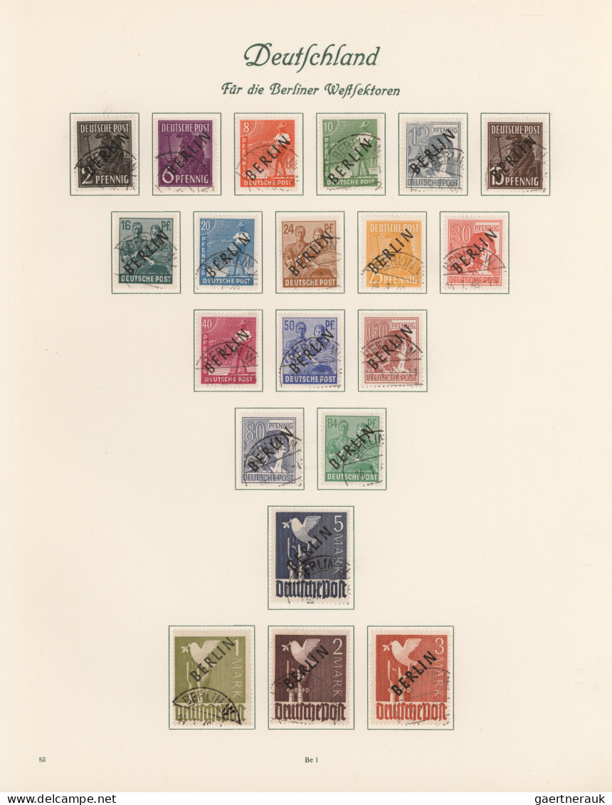 Nachlässe: 1945/1975 Ca., Deutschland Nach 1945 Nachlass In Borek Alben Mit DDR - Vrac (min 1000 Timbres)