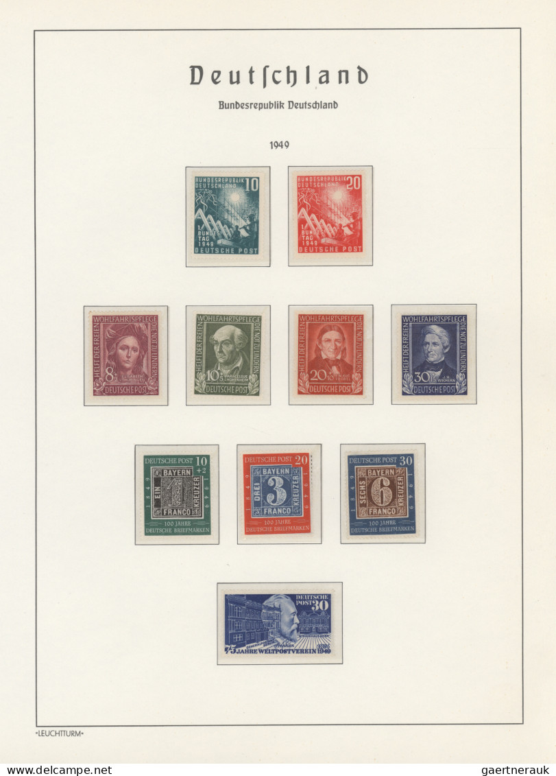 Nachlässe: 1949/1982 Ca., Kleiner Nachlass Mit Bundesrepublik Postfrisch (Postho - Alla Rinfusa (min 1000 Francobolli)
