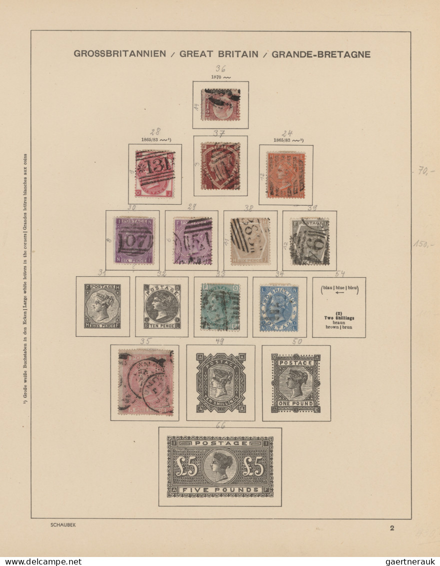 Nachlässe: Komplett Belassene Sammlungsaufgabe Eines Gelegenheits-Sammlers In 19 - Lots & Kiloware (mixtures) - Min. 1000 Stamps