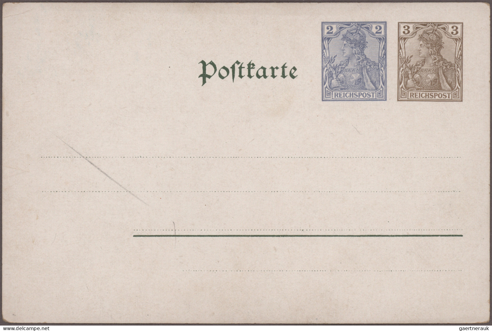 Nachlässe: Uriger Alt-Posten Briefe Und Karten Mit Nur Dt.Reich Und Auch Bayern, - Lots & Kiloware (min. 1000 Stück)