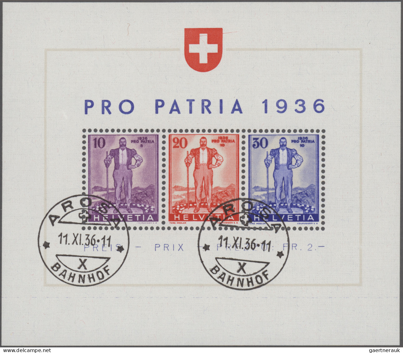 Nachlässe: 1850/1999, SCHWEIZ/LIECHTENSTEIN, Posten Mit 8 Teilsammlungen Schweiz - Lots & Kiloware (mixtures) - Min. 1000 Stamps