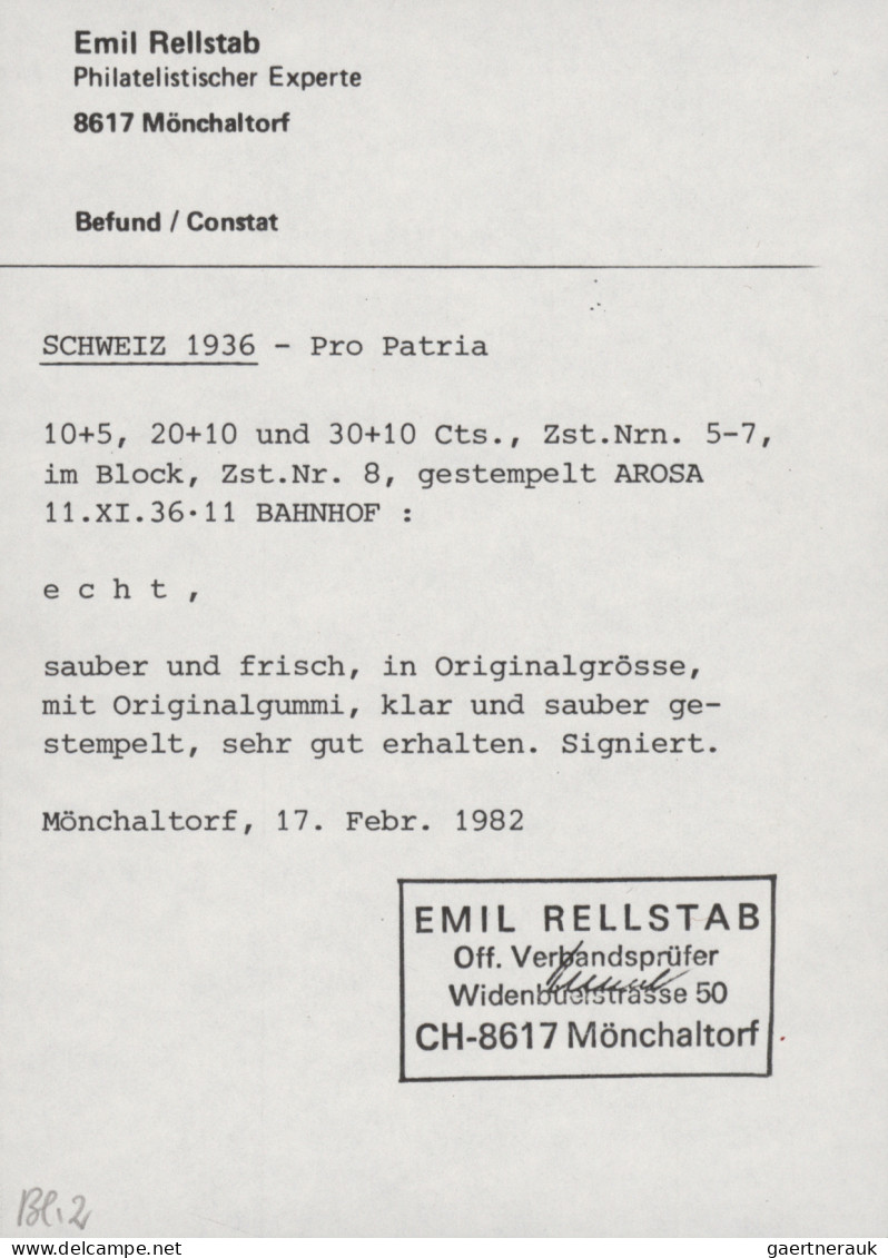 Nachlässe: 1850/1999, SCHWEIZ/LIECHTENSTEIN, Posten Mit 8 Teilsammlungen Schweiz - Alla Rinfusa (min 1000 Francobolli)