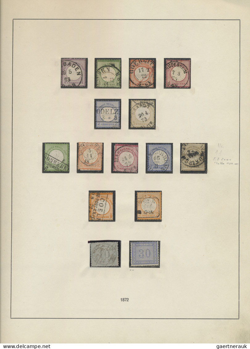 Nachlässe: 1872/2001 Ca., Nachlass Teilsammlungen Deutschland, Deutsches Reich A - Lots & Kiloware (mixtures) - Min. 1000 Stamps