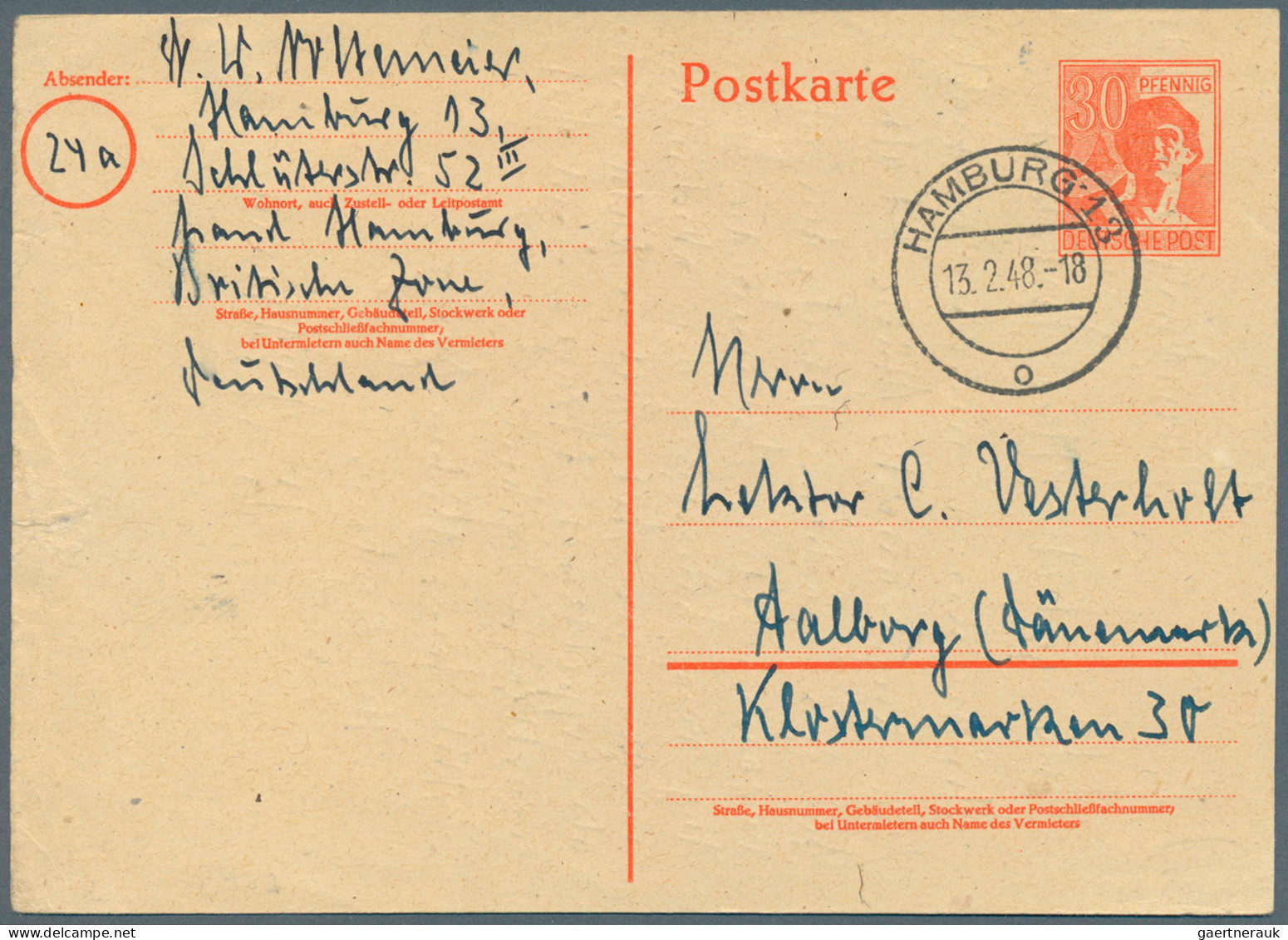 Nachlässe: 1919/2000 (ca), Interessanter Bestand "Deutschland" Dabei Eine Stempe - Kilowaar (min. 1000 Zegels)