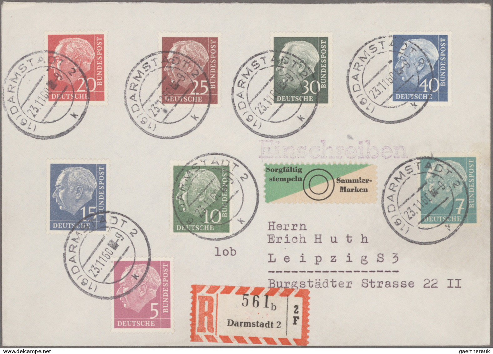 Nachlässe: 1949/2005, BRD, Sammlung Mit Tausenden Von Meist Bedarfsbelegen Und G - Lots & Kiloware (mixtures) - Min. 1000 Stamps