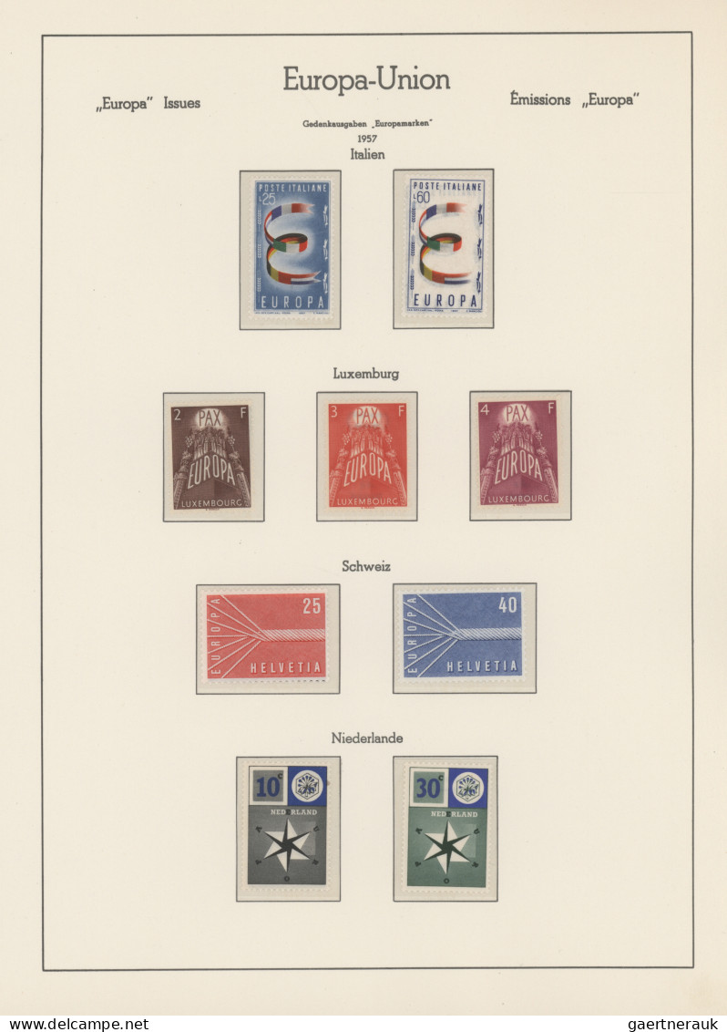 Nachlässe: 1949/1990 Ca., Nachlass Mit Deutschland, Österreich Und CEPT (1956-19 - Lots & Kiloware (mixtures) - Min. 1000 Stamps