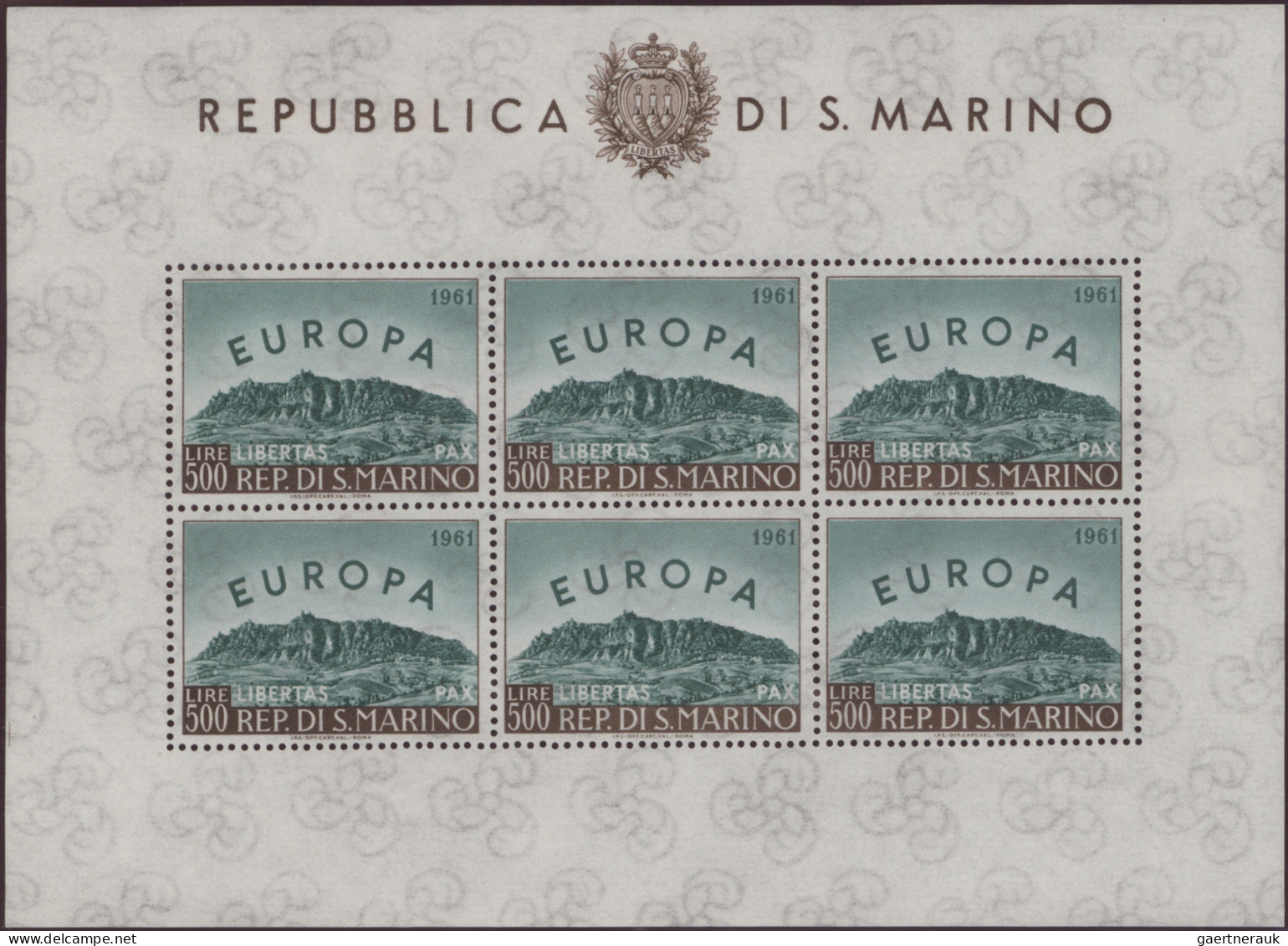 Nachlässe: 1949/1990 Ca., Nachlass Mit Deutschland, Österreich Und CEPT (1956-19 - Lots & Kiloware (mixtures) - Min. 1000 Stamps