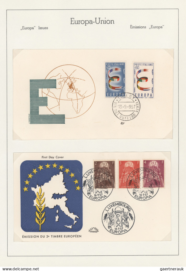 Nachlässe: 1949/1990 Ca., Nachlass Mit Deutschland, Österreich Und CEPT (1956-19 - Vrac (min 1000 Timbres)