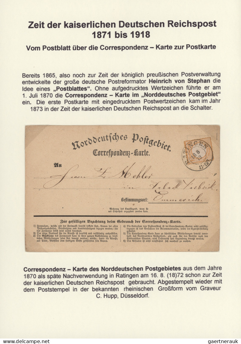 Heimat: Nordrhein-Westfalen: 1809/1945, RATINGEN, inhaltsreiche Heimatsammlung m