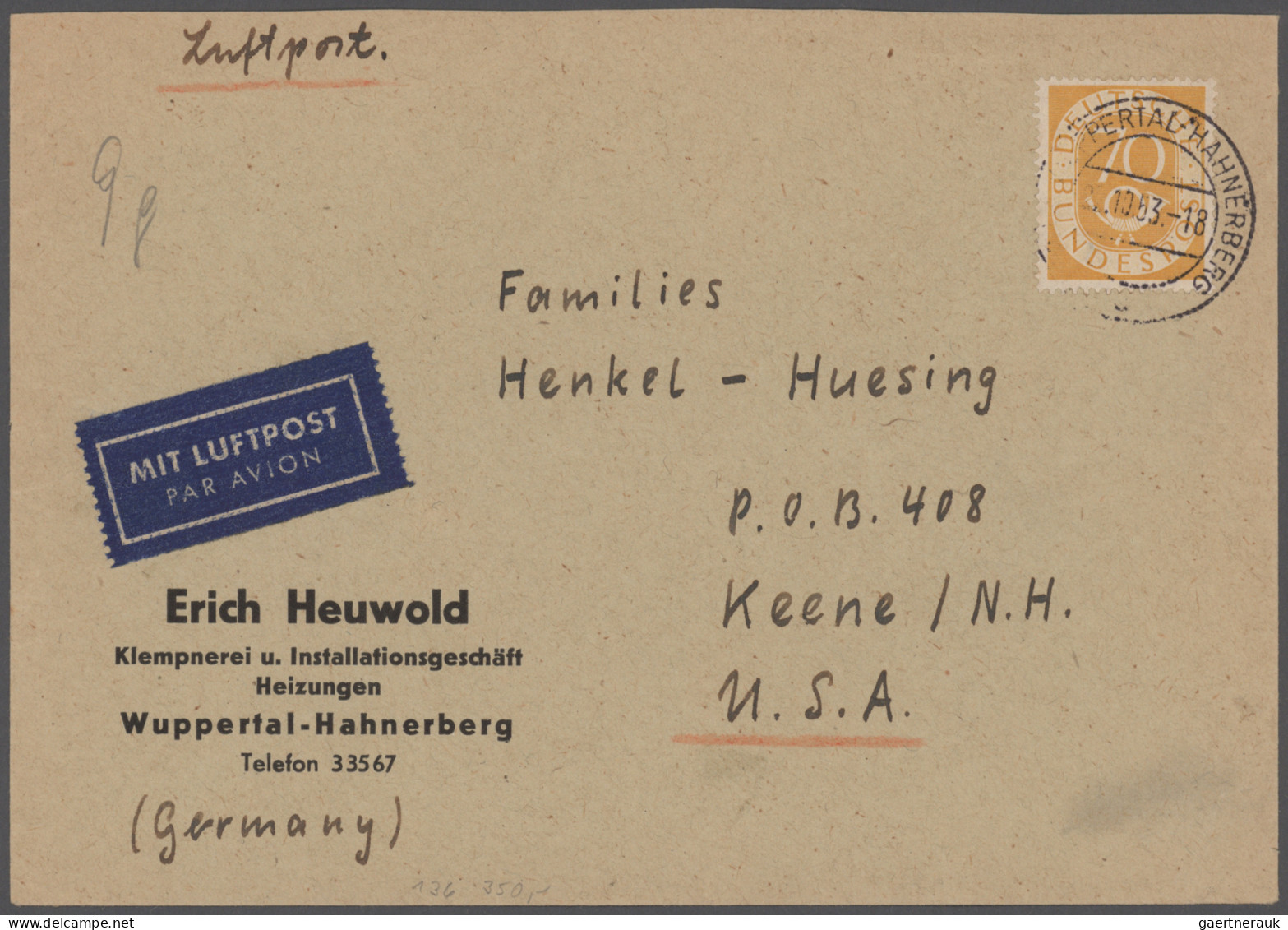 Heimat: Nordrhein-Westfalen: 1884/2006, WUPPERTAL: Vielseitige Sammlung Von Ca. - Otros