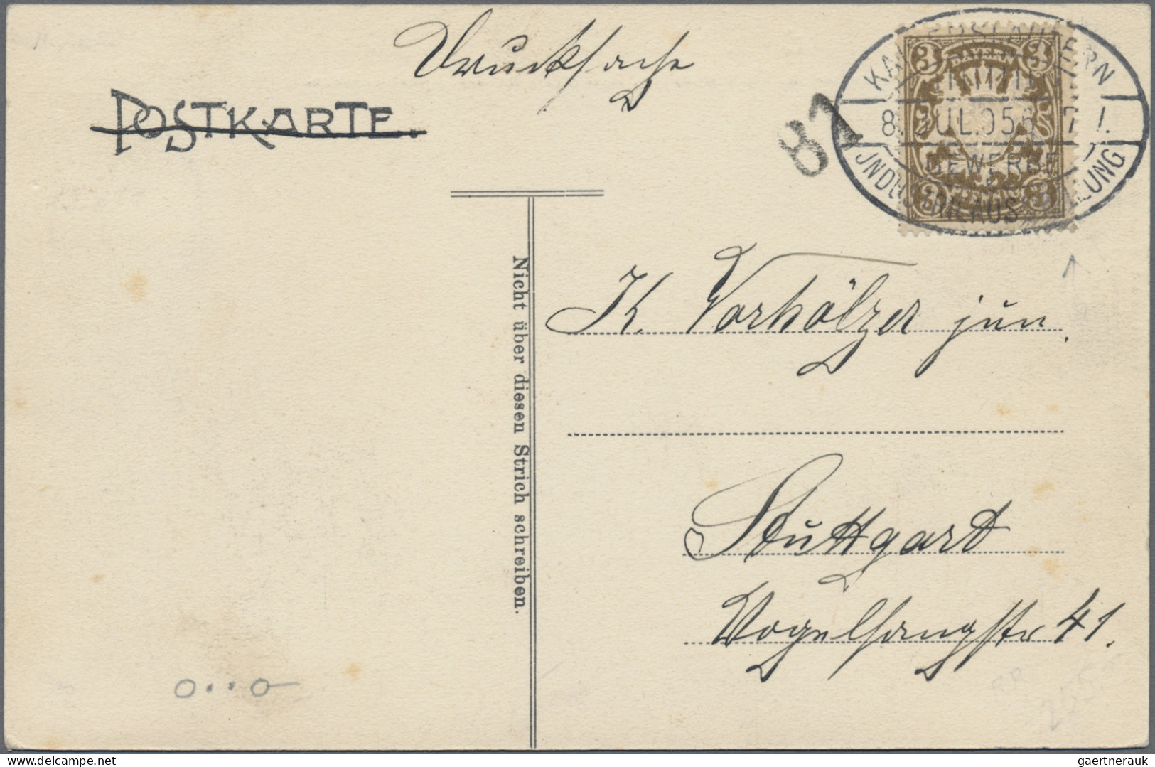 Heimat: Rheinland-Pfalz: 1866/1993, KAISERSLAUTERN, Kl. Heimatsammlung Mit 58 Br - Sonstige