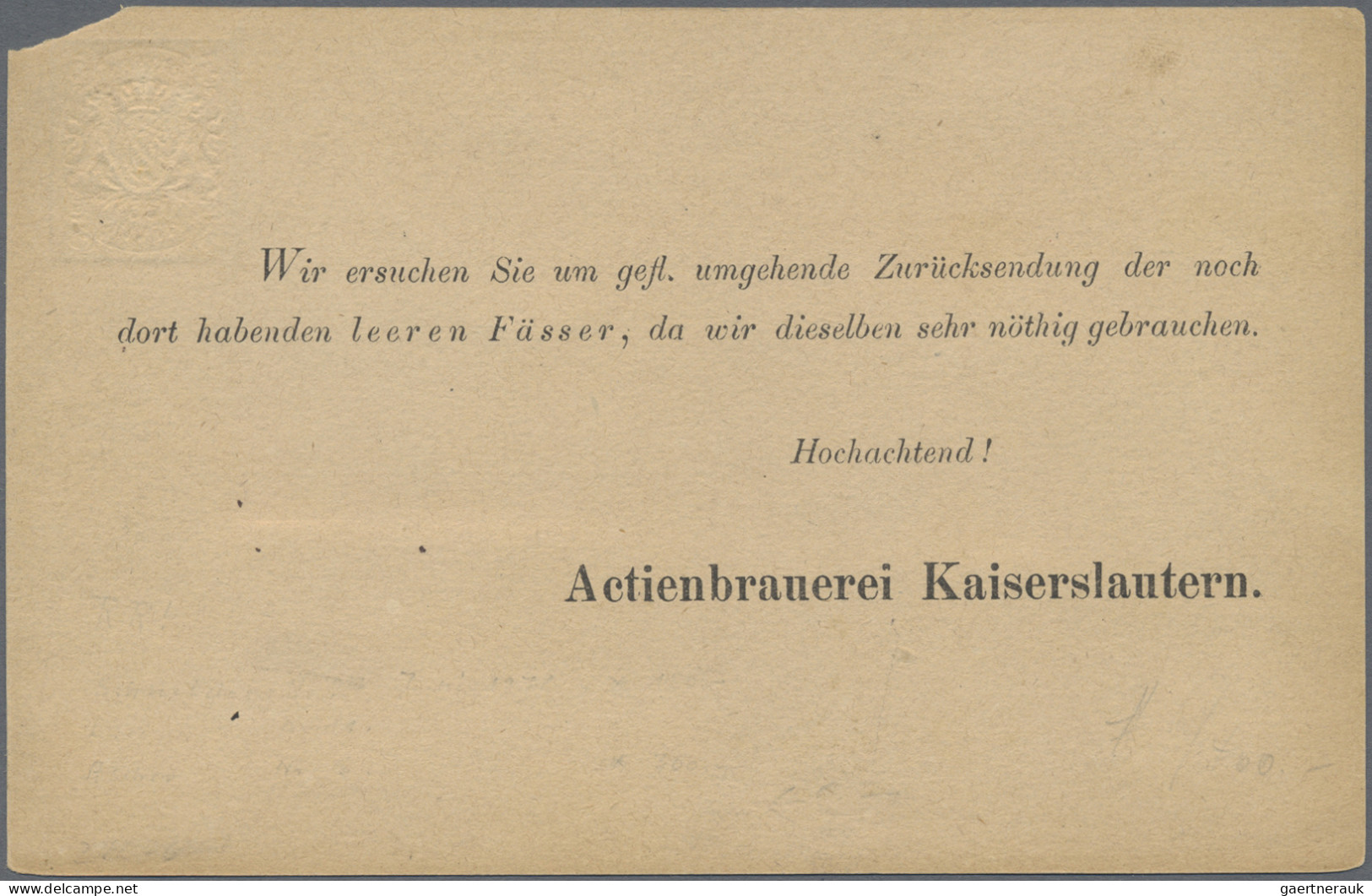 Heimat: Rheinland-Pfalz: 1866/1993, KAISERSLAUTERN, Kl. Heimatsammlung Mit 58 Br - Sonstige