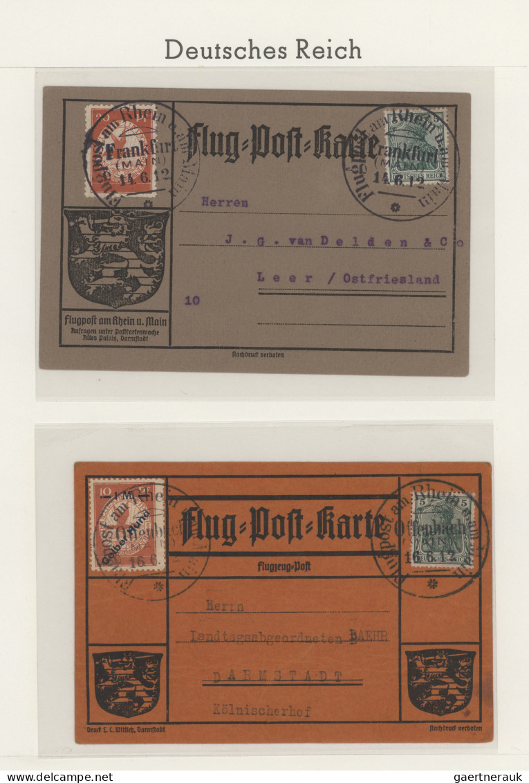 Deutschland: 1871/1932, Gestempelte Sammlung Ab Brustschilden Mit Ansprechendem - Colecciones