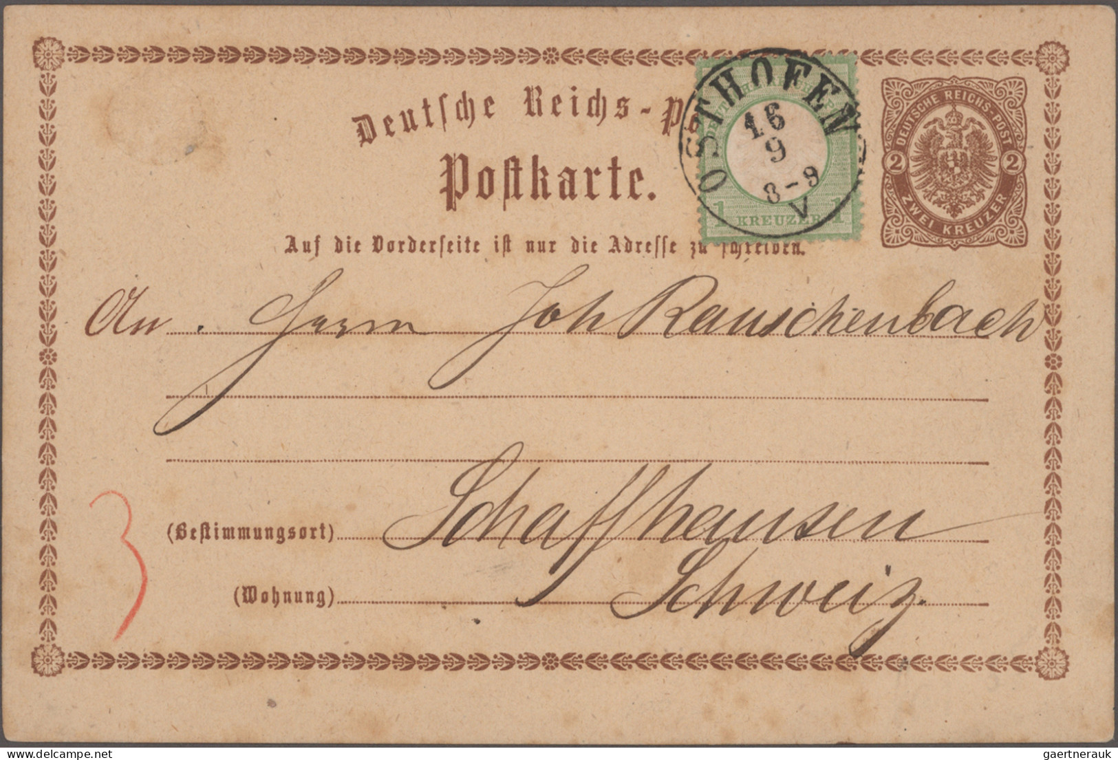 Deutschland: 1870/1960 (ca.), Konglomerat Von über 200 Belegen Ab DR Mit Bessere - Collections