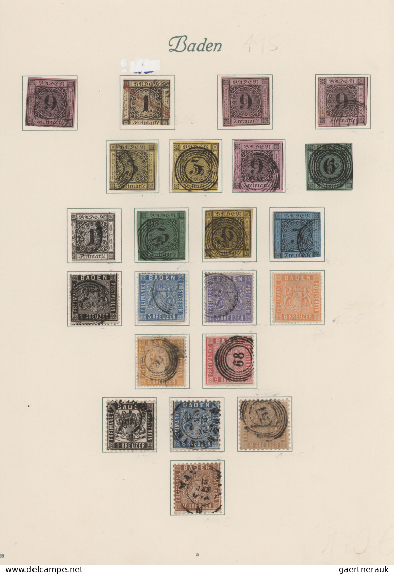 Deutschland: 1849/1945, Deutschland Bis 1945: Bunter Mix Mit Gutem Teil Altdeuts - Collections