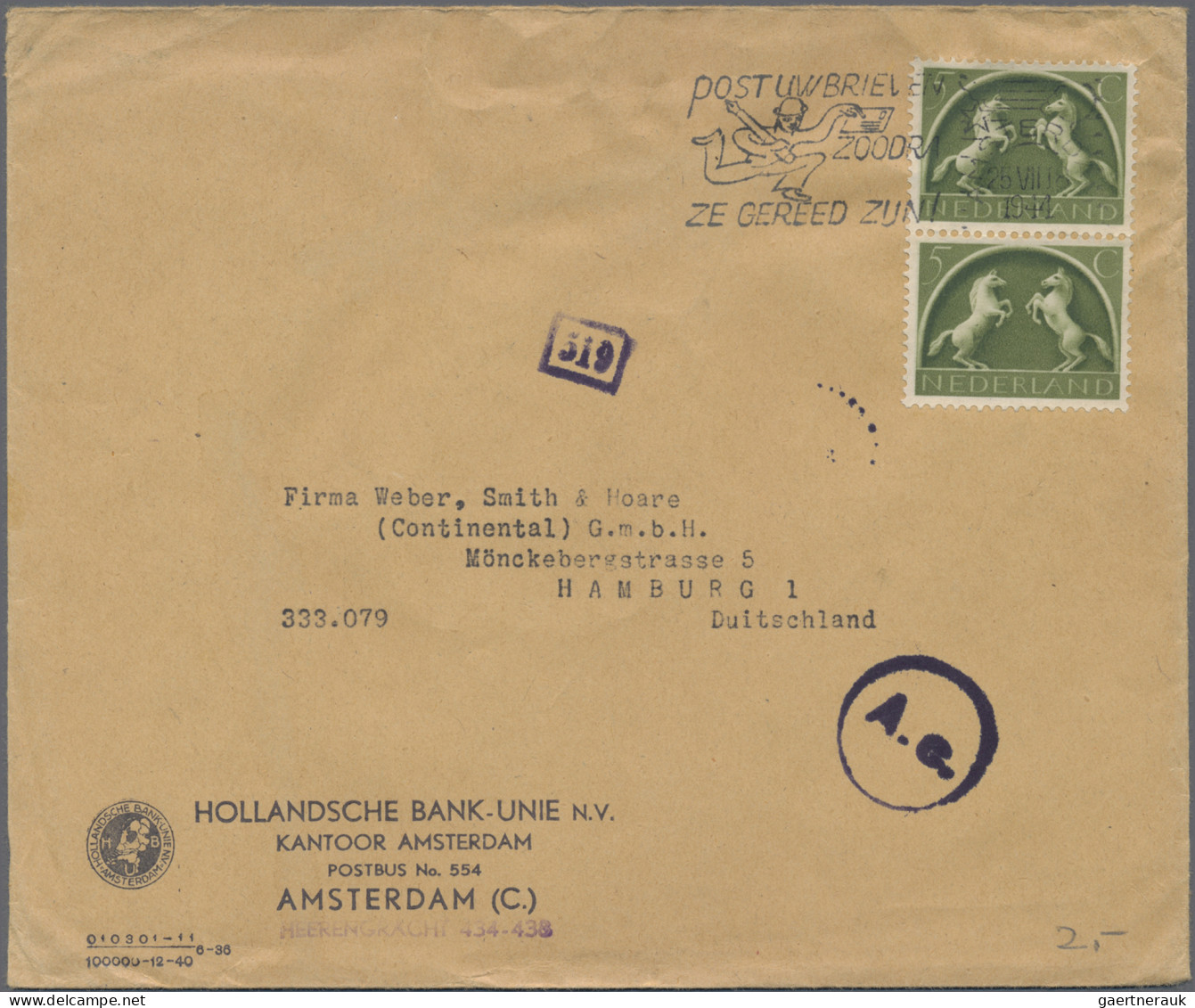 Deutschland: 1935/1970, Lot Mit Einigen Hundert Briefen, Ganzsachen Und Karten M - Sammlungen