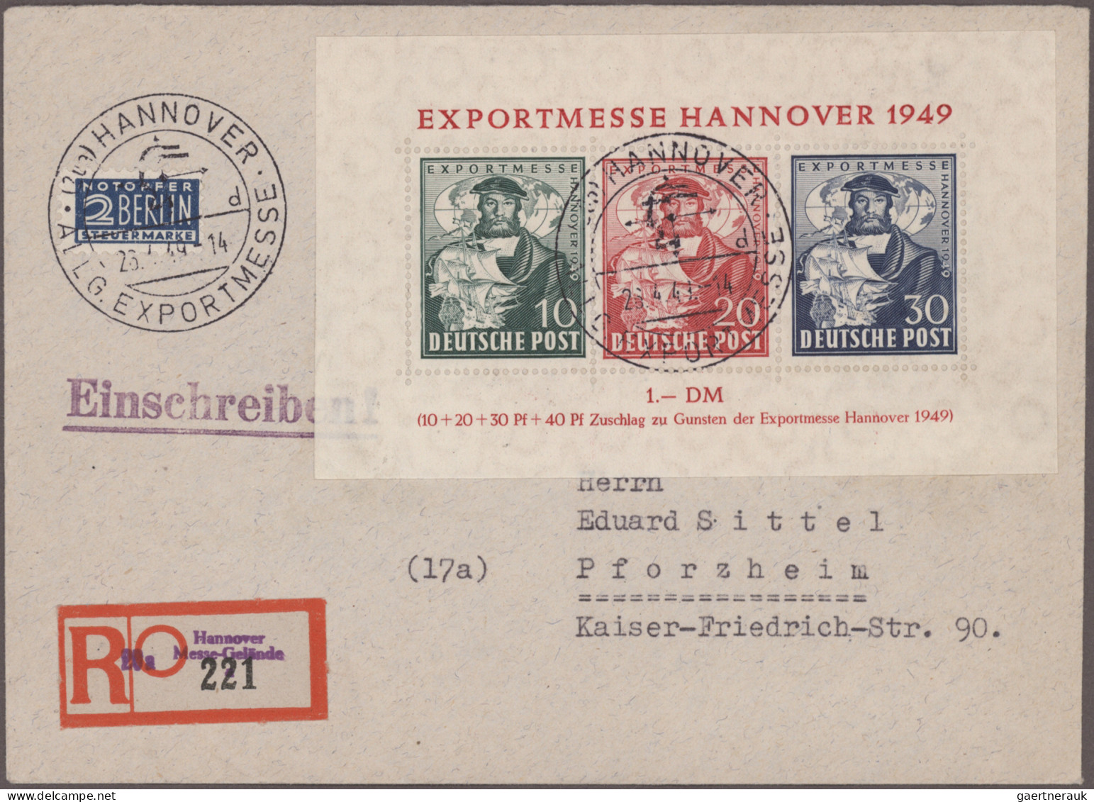 Deutschland: 1872/1990 (ca.), Belegposten "Deutschland" in Alben und Schachteln