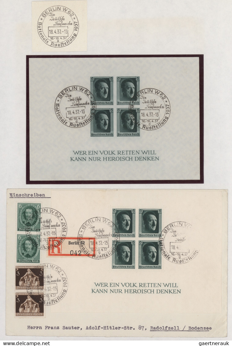 Heimat: Berlin: 1777/1980 (ca.), umfassende und wertvolle Sammlung "BERLIN-STEMP