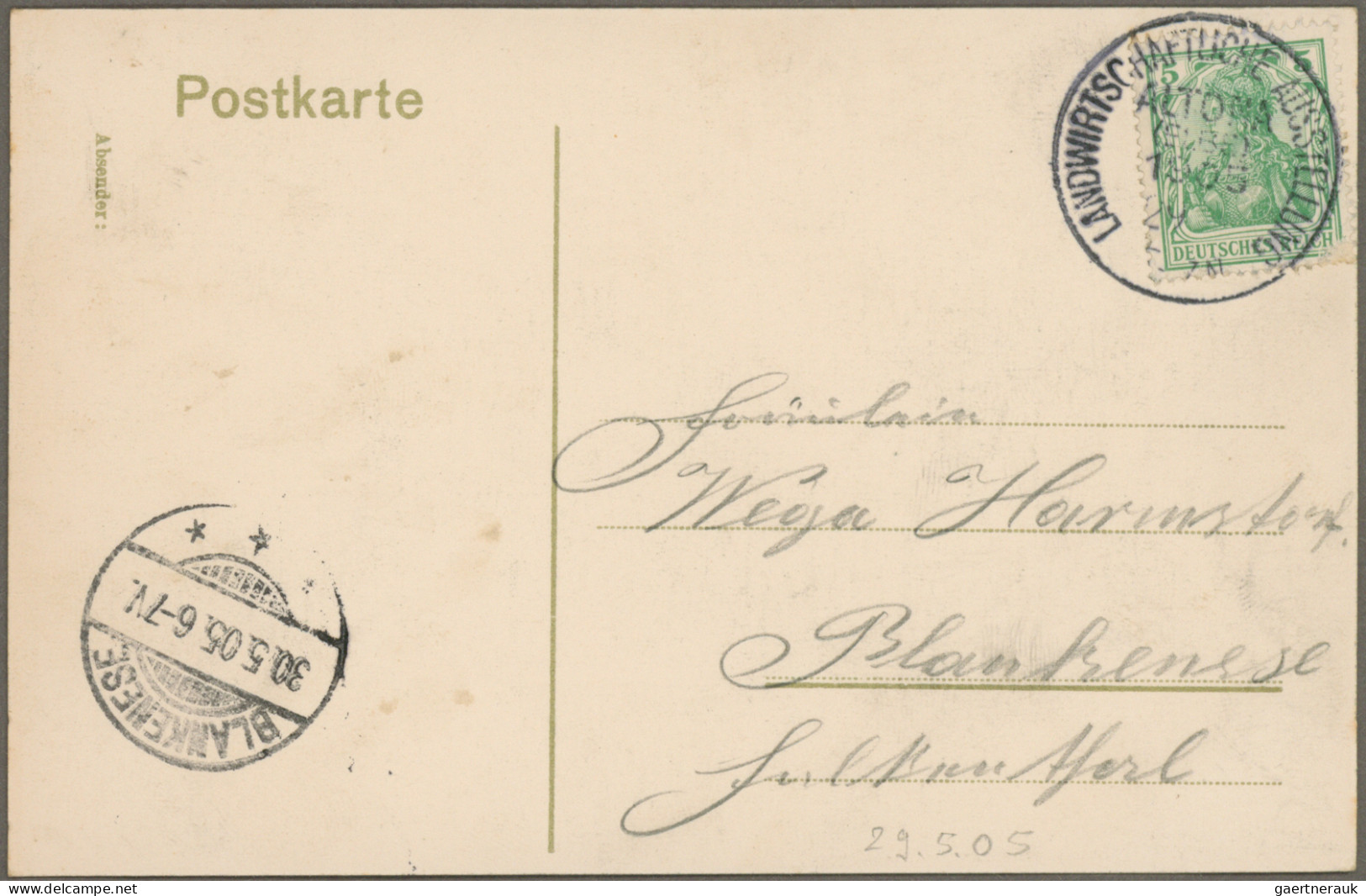 Heimat: Hamburg: 1869/1932, Partie Von 31 Belegen, Dabei Etliche Ansichtskarten, - Andere
