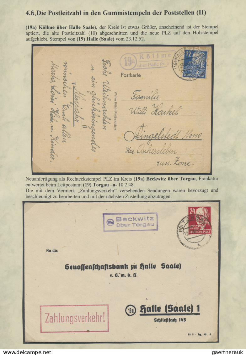 Heimat: Sachsen-Anhalt: 1944 - 1955 (ca.), Die Ausstellungs-Sammlung "Die Postle - Other