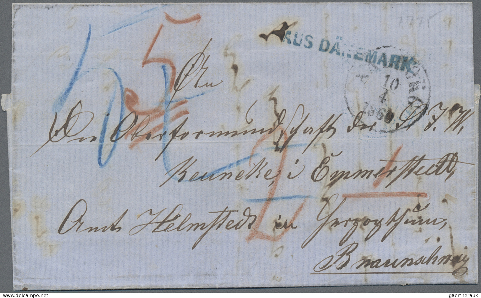 Altdeutschland - Vorphila: 1787/1880 (ca.), Vielseitige Partie Von Ca. 90 Marken - Prephilately