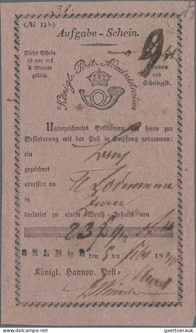 Altdeutschland - Vorphila: Interessante Partie Von Ca. 56 Vorphila-Belegen, Mark - Prephilately