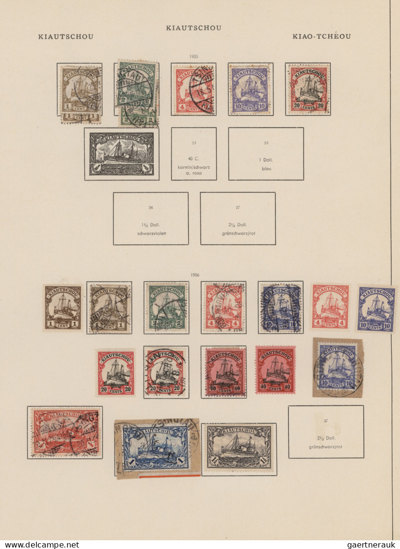 Altdeutschland Und Deutsches Reich: 1850/1945, Gestempelte Und Ungebrauchte Samm - Collections