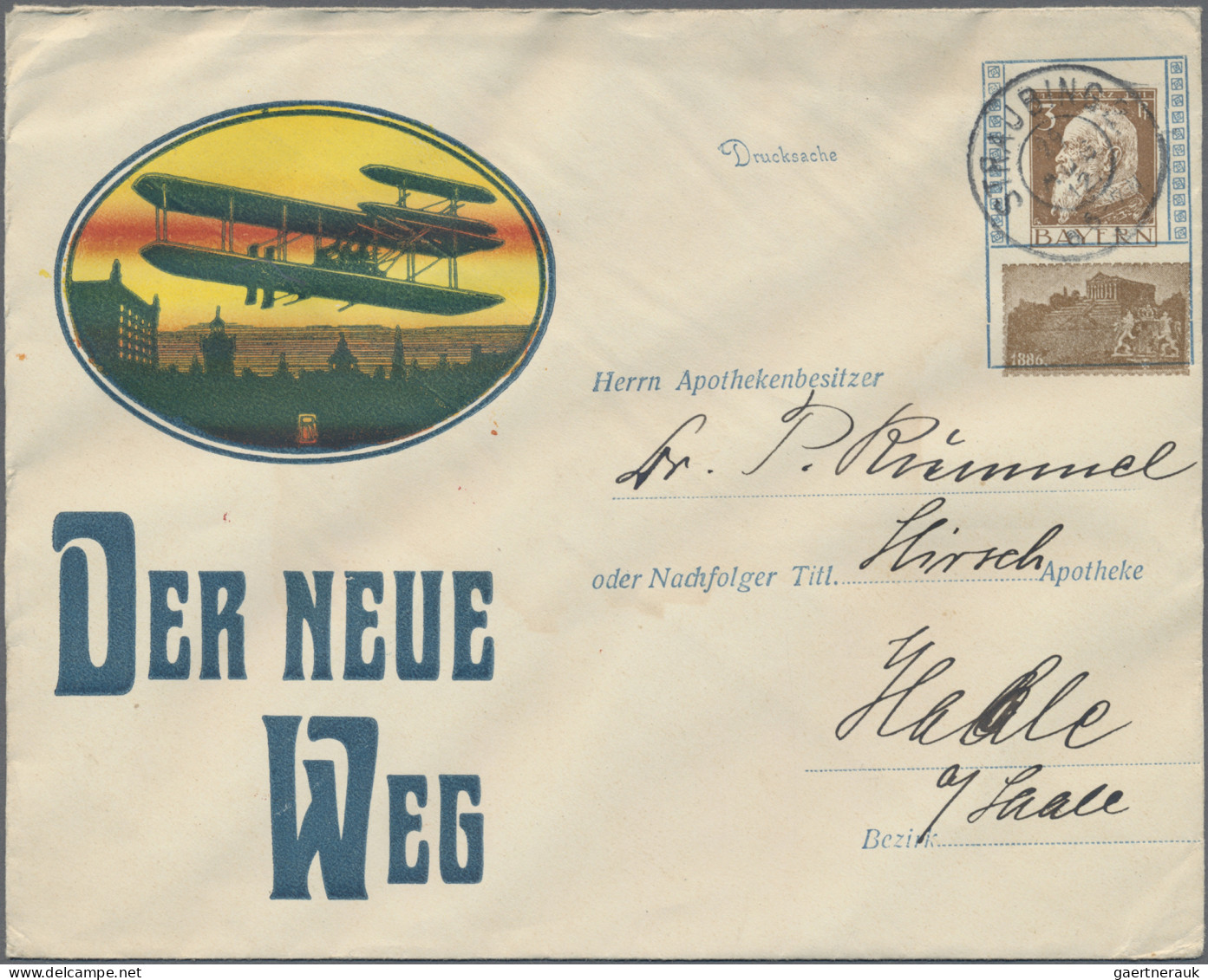 Bayern - Ganzsachen: 1880/1920 (ca.), Umfangreicher Bestand Von Ca. 470 Gebrauch - Sonstige & Ohne Zuordnung