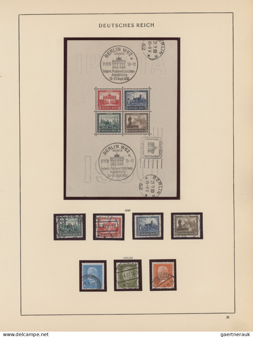 Deutsches Reich: 1872/1945, diverse Sammlungen Deutsches Reich mit vielen guten