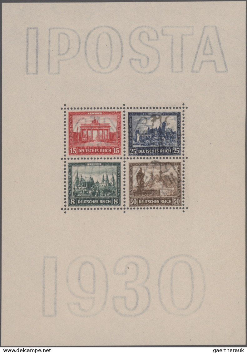 Deutsches Reich: 1923/1935, Reichhaltige Sammlung In Allen Erhaltungen, Dabei Ei - Verzamelingen