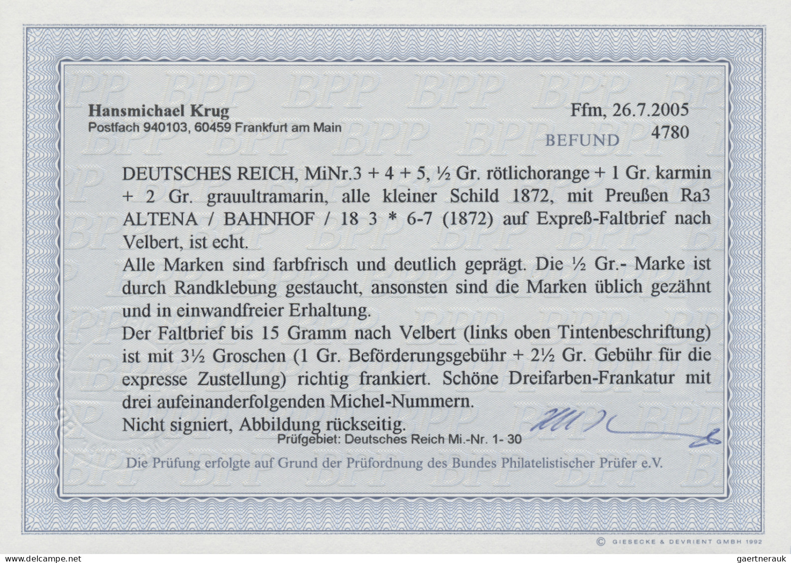 Deutsches Reich: Schöner Bestand von ca. 190 Belegen mit seltenen Frankaturen wi