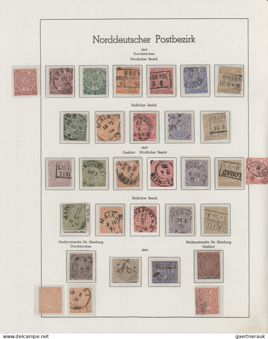 Deutsches Reich: 1872/1945, Ungebrauchte/ Postfrische Und Zusätzlich Gestempelte - Colecciones
