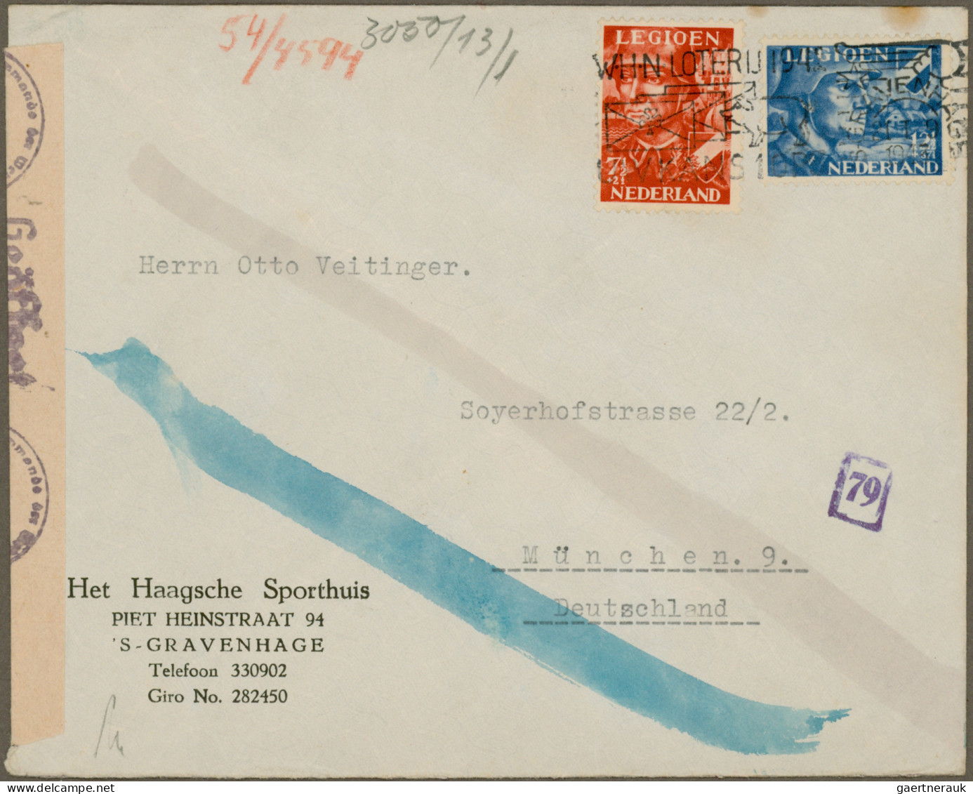 Deutsches Reich: 1900/1945 (ca.), Beachtlicher Posten Von über 150 Belegen, Dabe - Verzamelingen