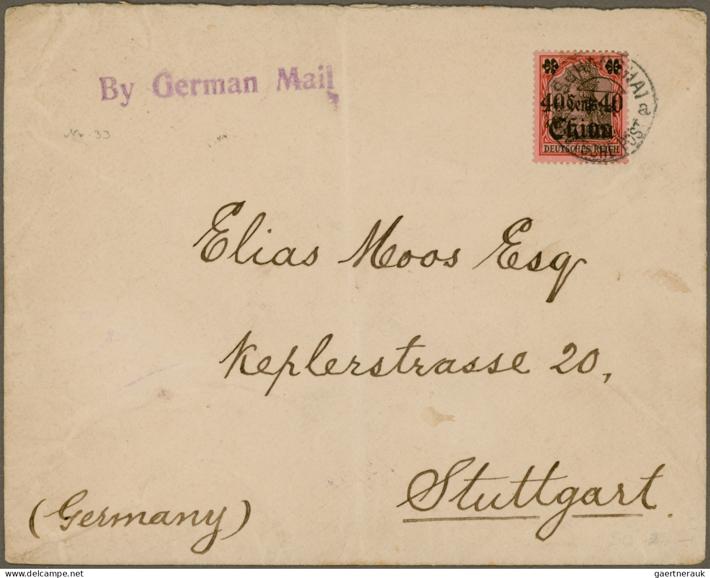 Deutsches Reich: 1900/1945 (ca.), Beachtlicher Posten von über 150 Belegen, dabe