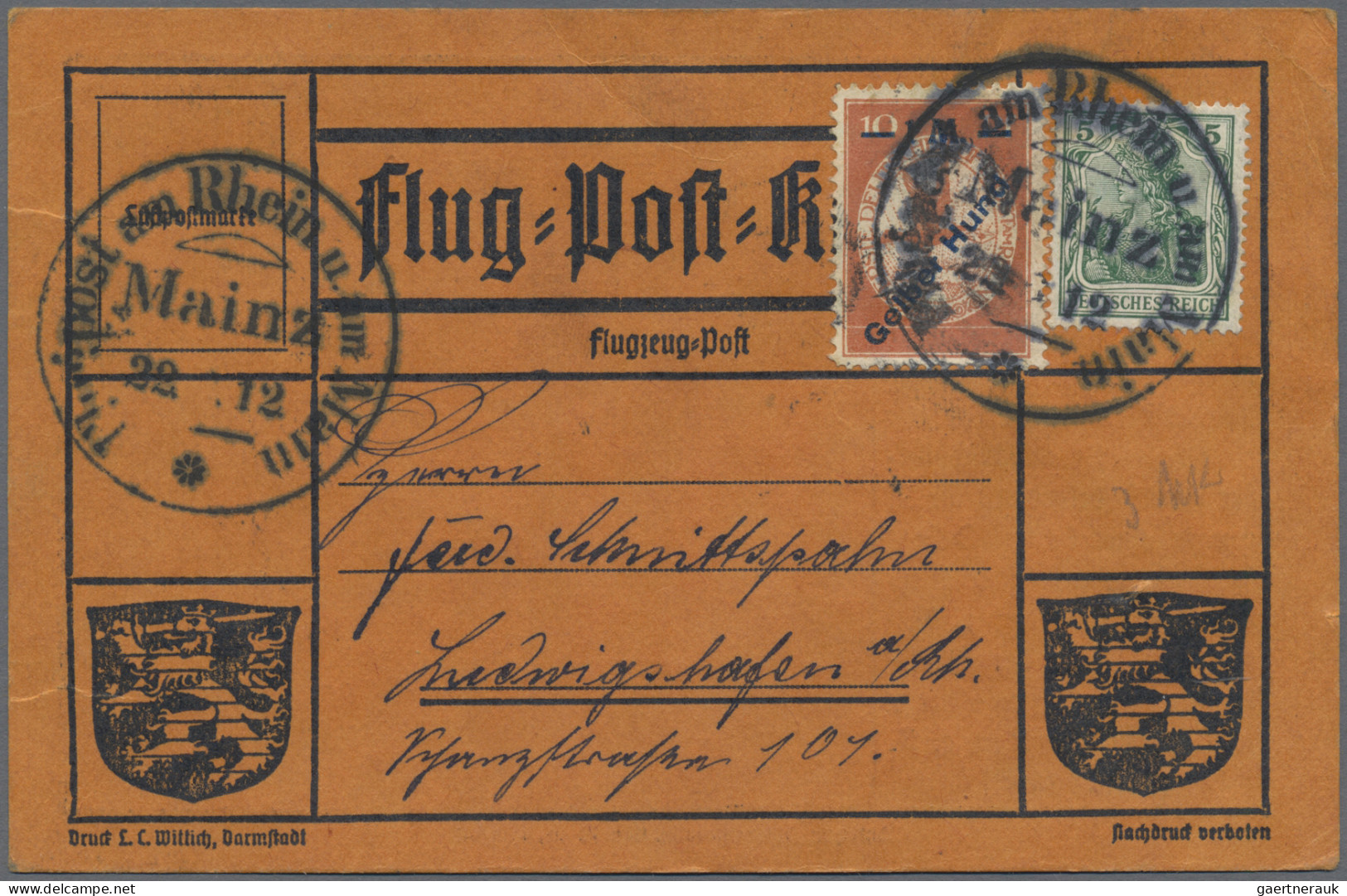 Deutsches Reich: 1880/1935 (ca.), Recht Interessantes Konglomerat Von über 150 B - Collections