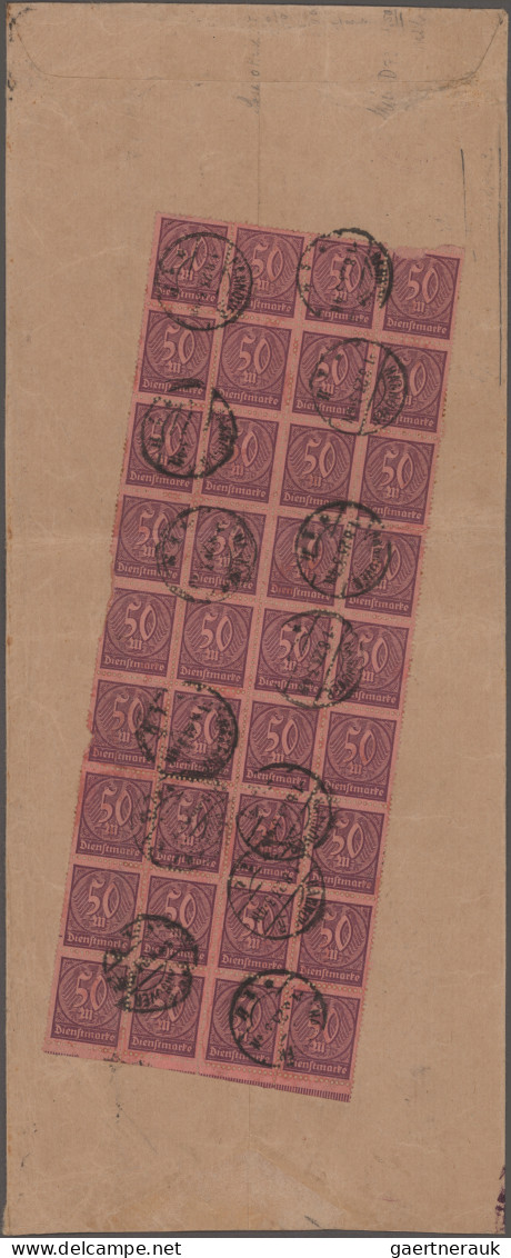 Deutsches Reich - Inflation: 1919/1923, Umfangreicher Posten Von Ca. 835 Briefen - Collezioni