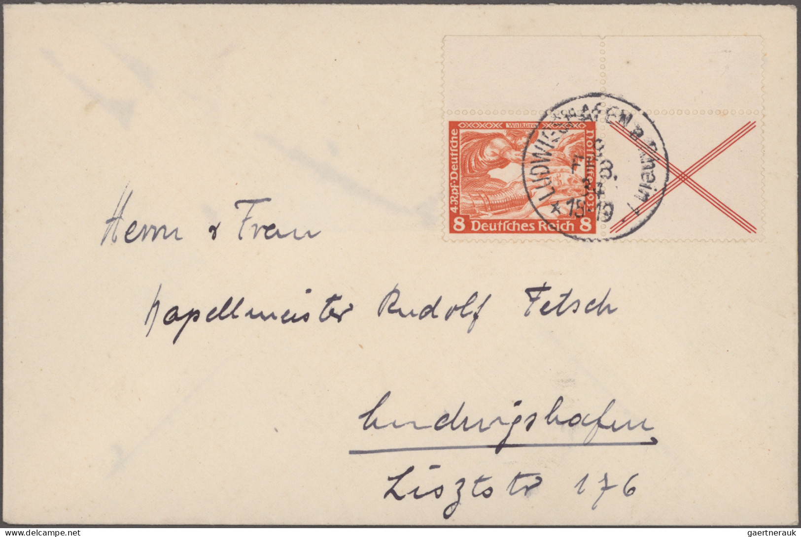 Deutsches Reich - 3. Reich: 1933, Wagner, Saubere Partie Von Zwölf Briefen Mit A - Lettres & Documents