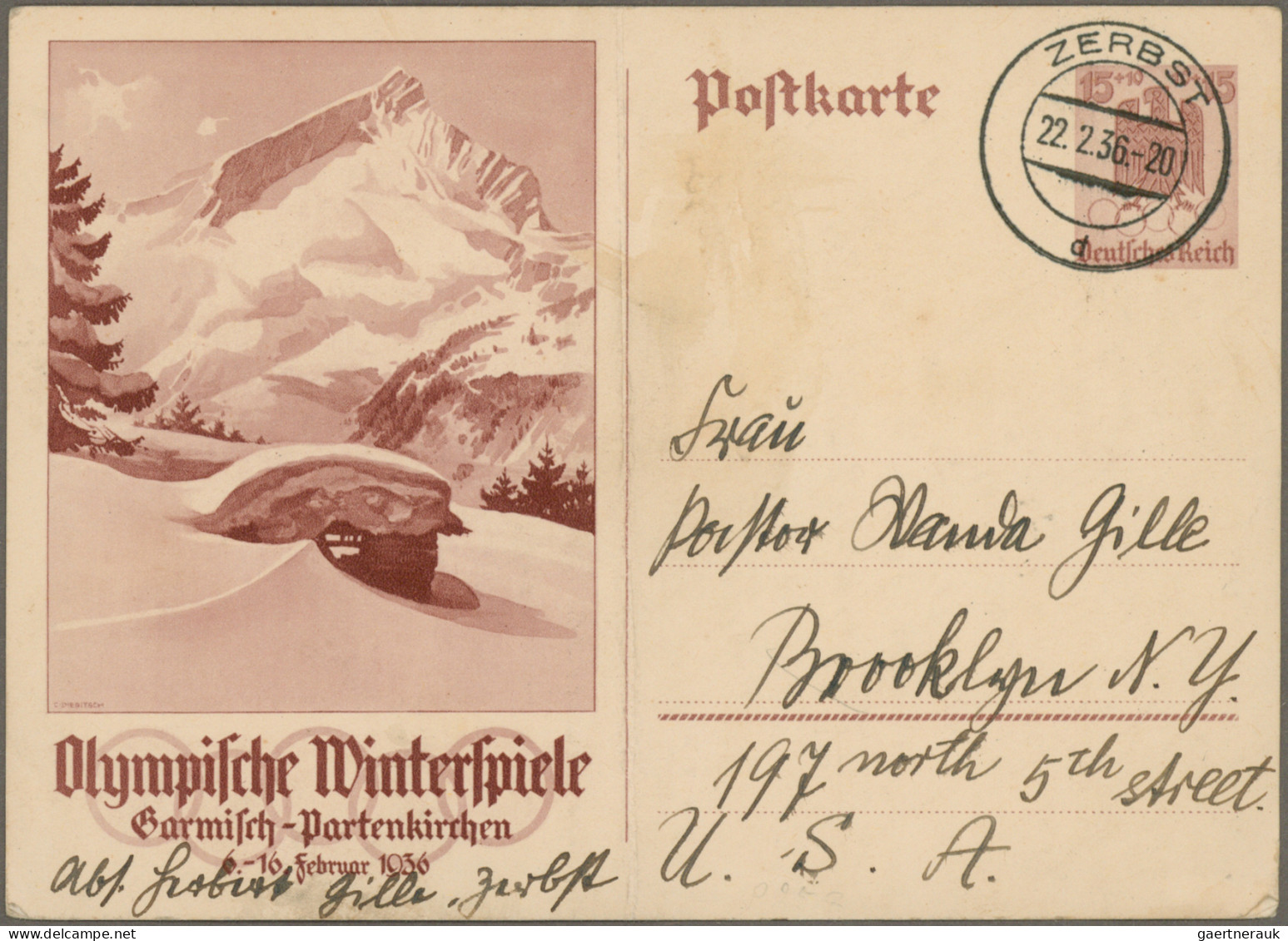 Deutsches Reich - 3. Reich: 1933/1945, Sammlung Von Ca. 130 Briefen, Karten Und - Covers & Documents